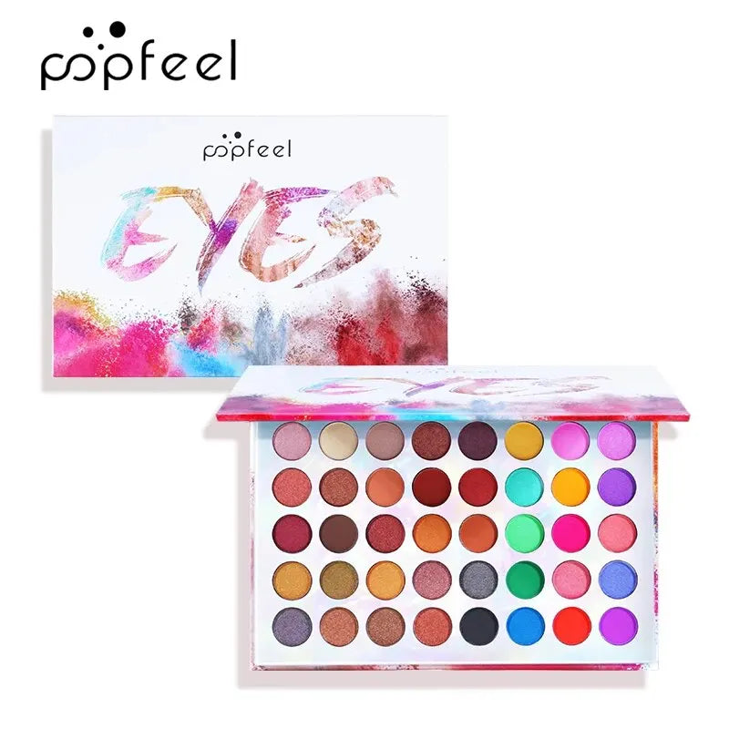 Paleta de Sombra Popfeel Profissional 40 cores