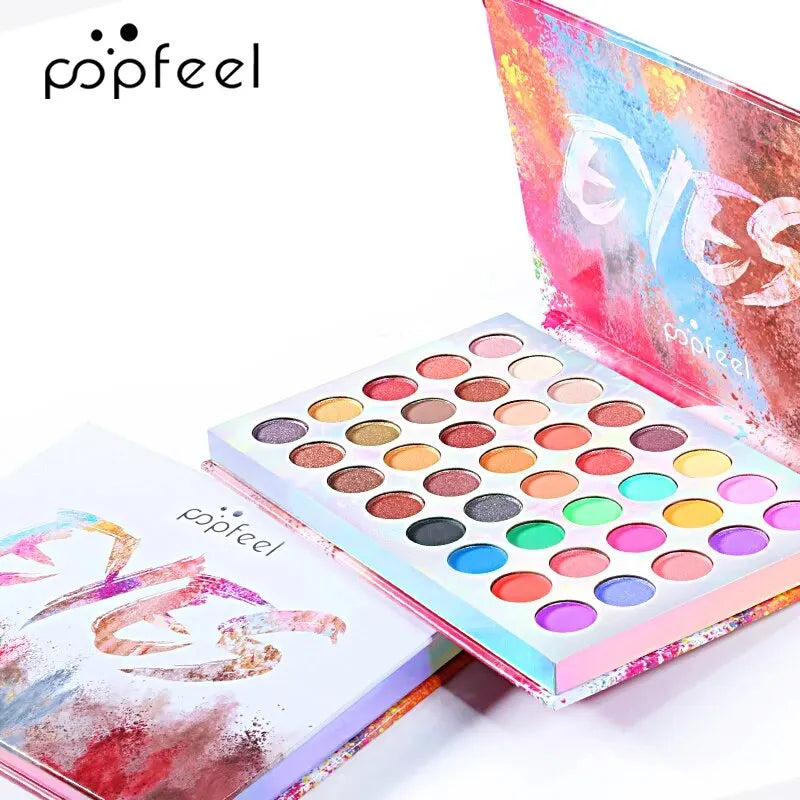 Paleta de Sombra Popfeel Profissional 40 cores